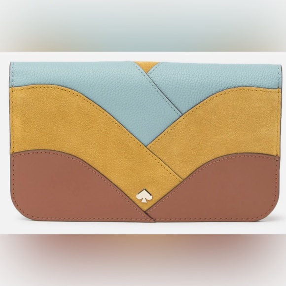 kate spade Handbags - Kate Spade Nadine Patchwork Medium Clutch Wallet.